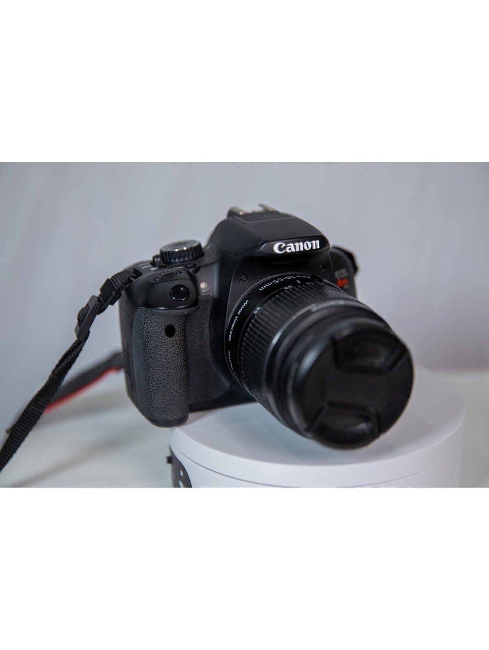 Canon EOS Rebel T3i Digital SLR Camera W/18-55mm Zoom Lens-**TESTED & WORKS!!**